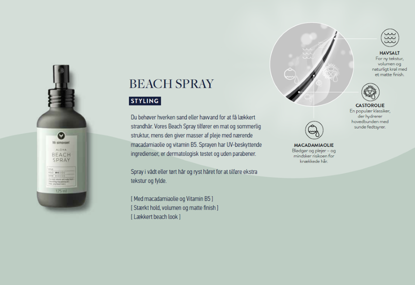 Beach Spray, 125 ml
